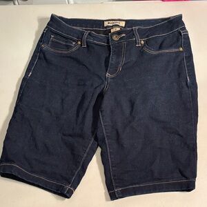 Blue Spice Dark Blue Jean Shorts